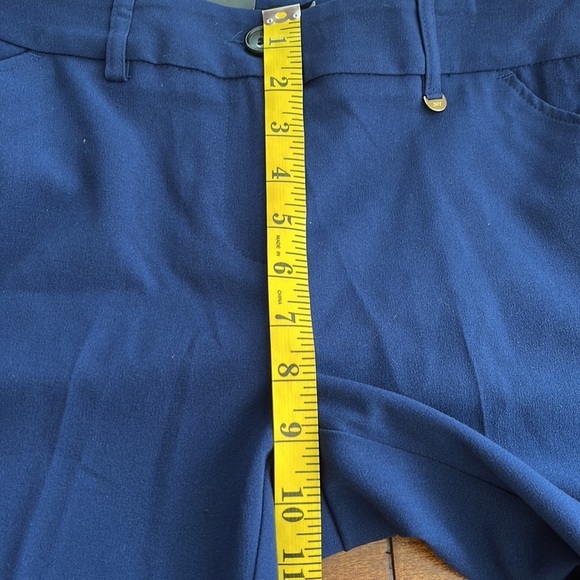 Jones New York Signature Cobalt Blue Stretch Pants       Size 4 - Picture 11 of 16